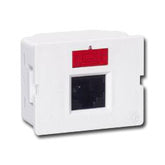 Siemon CT-F-C6-02 Flat CT 6 Single Coupler - Cat